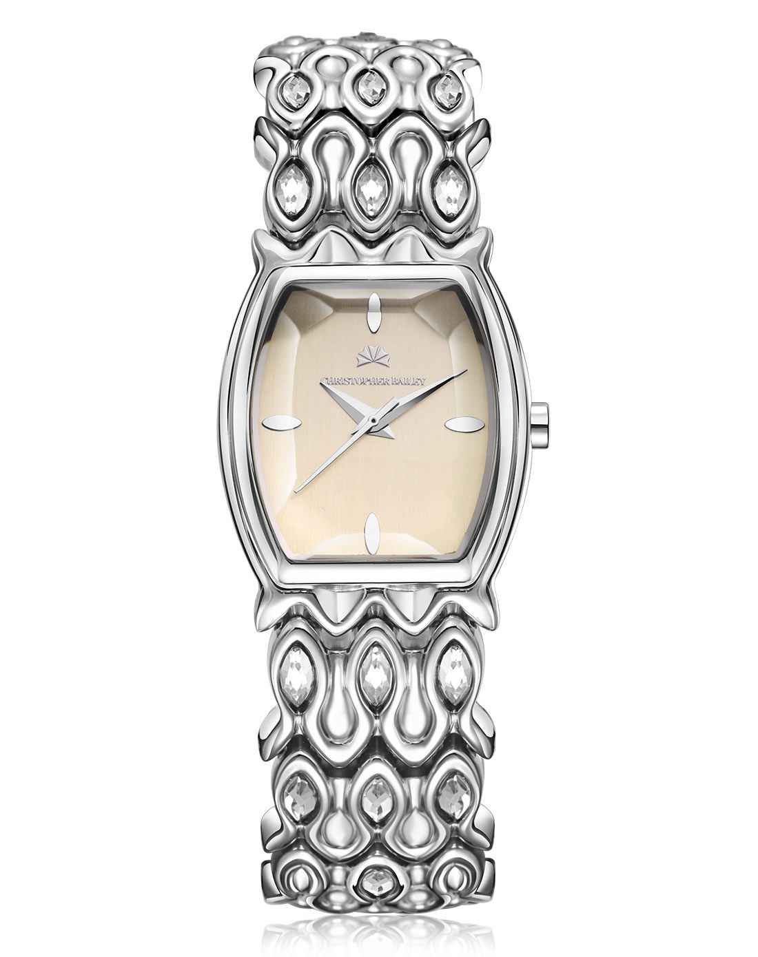 珂芮柏蒂 【新品推荐】酒桶白盘石英女表