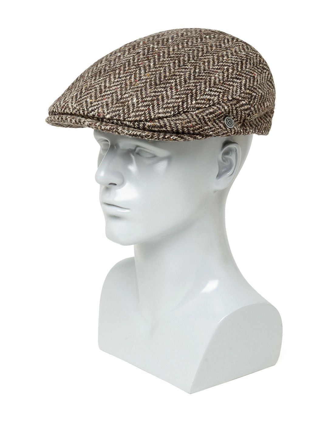 进口咖啡色男士欧洲经典羊毛帽