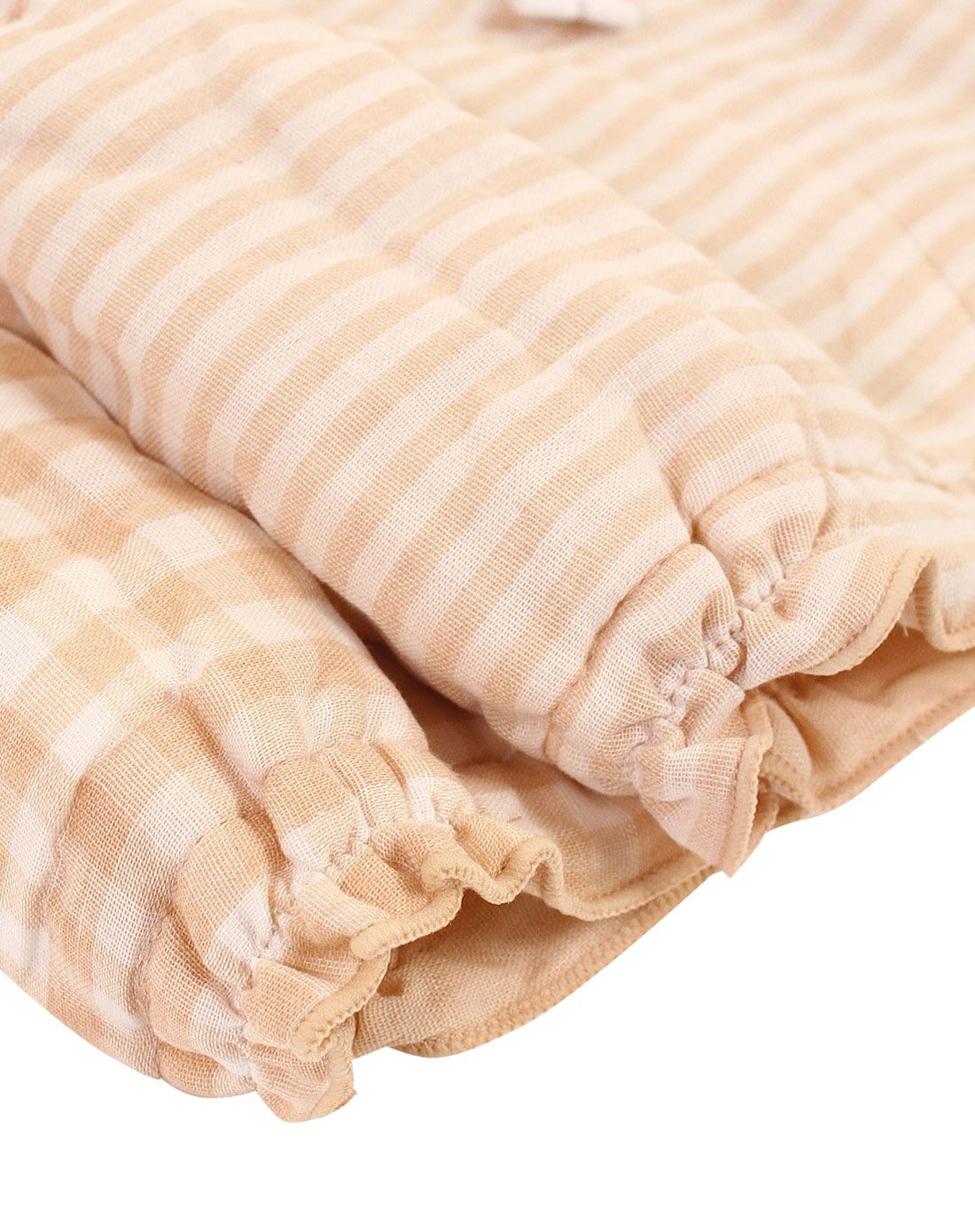 彩棉纱布带扣尿布(2条装)