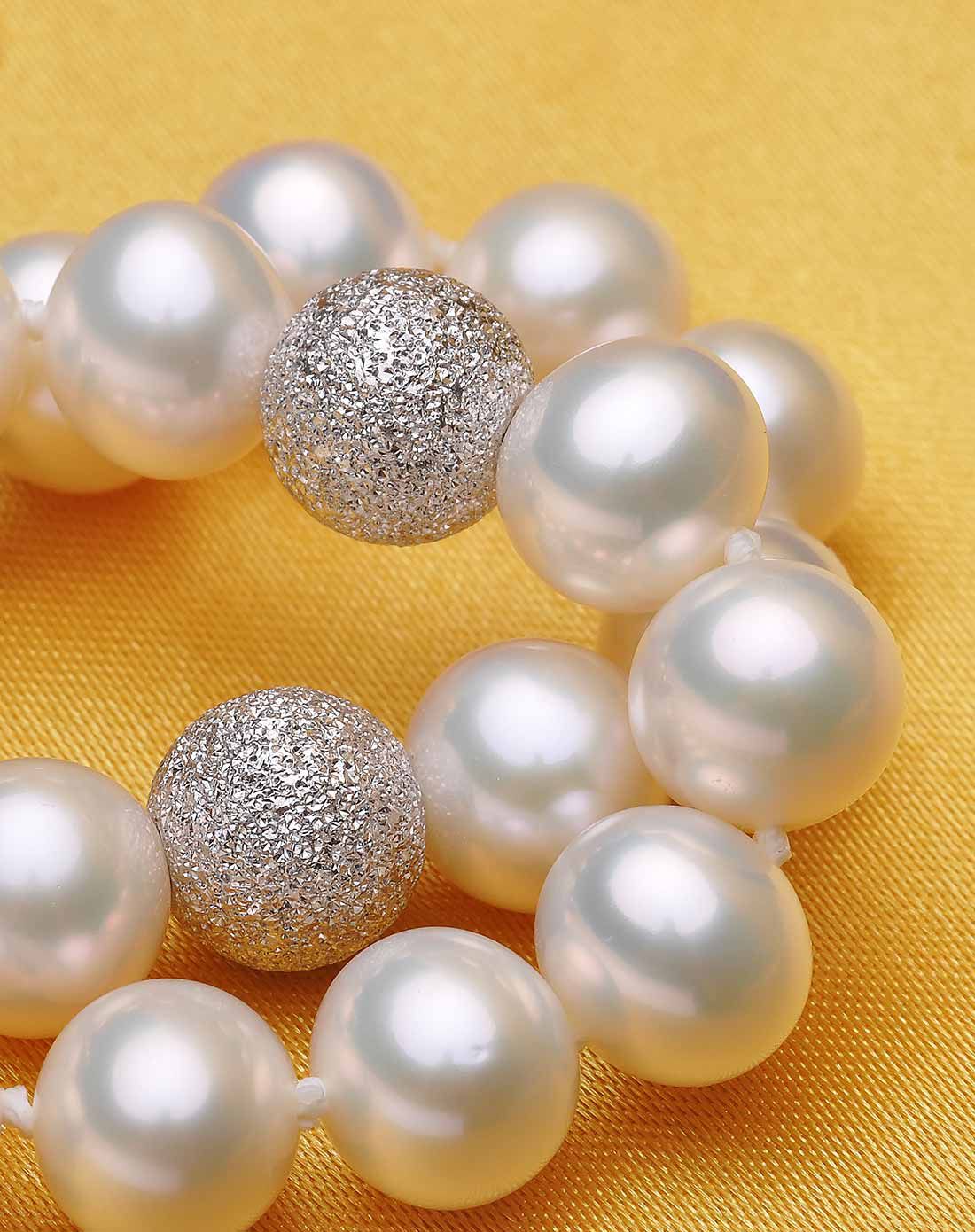 千足 蝶灵 淡水珍珠手链