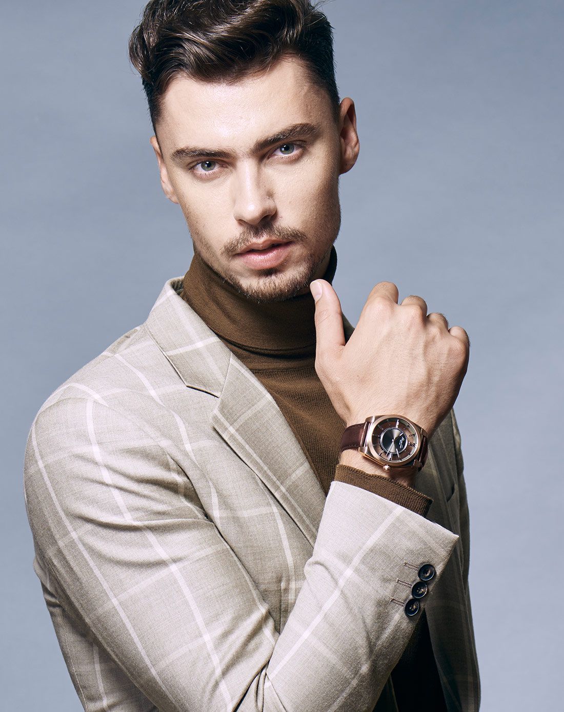 kenneth cole【秋冬新品】纽约曼哈顿时尚透视男表