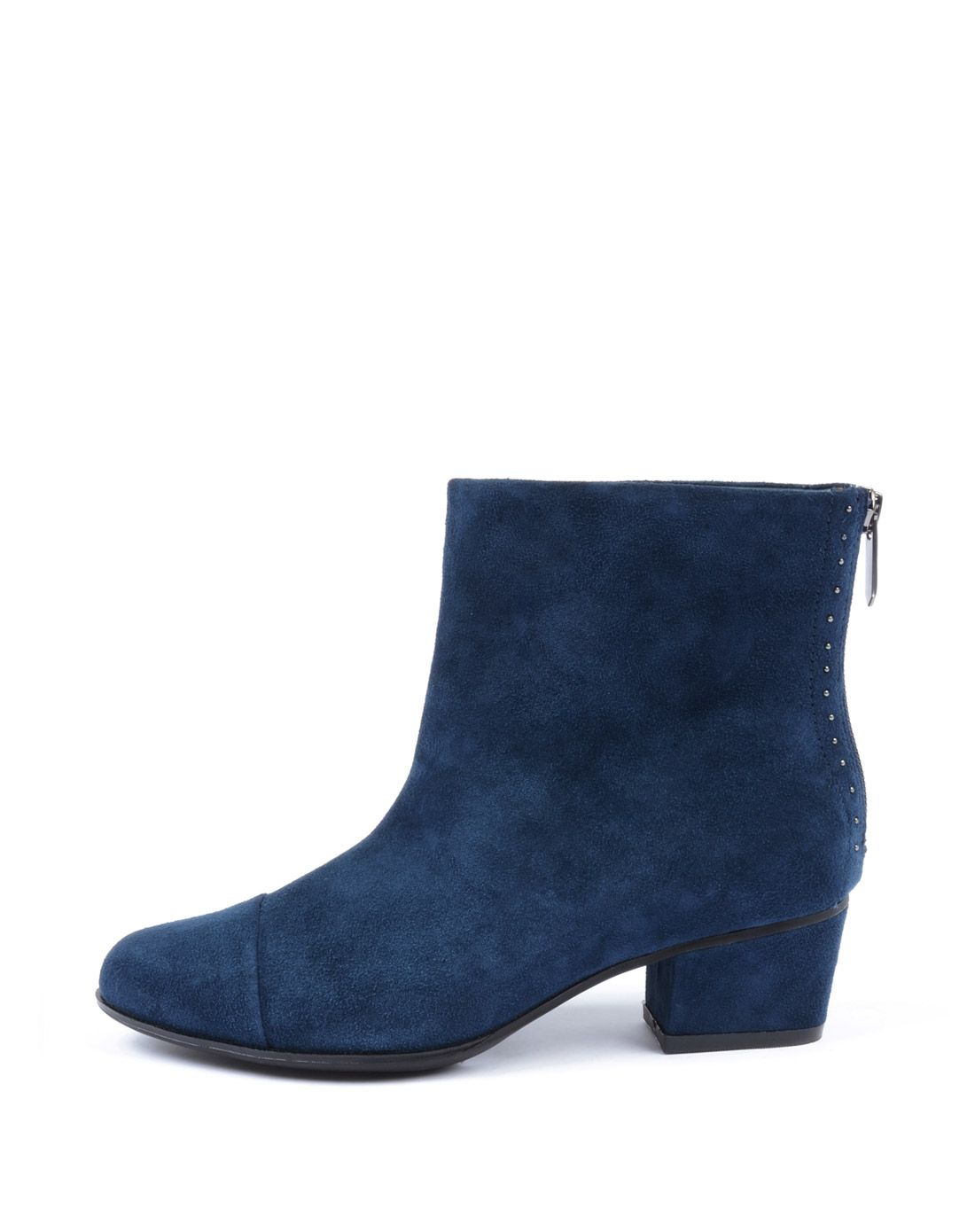 娜然naturalizer&franco sarto女鞋娜然naturalizer都市奢华蓝色羊绒