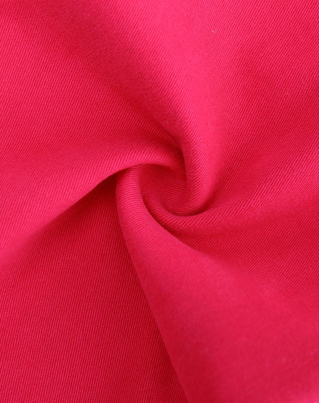 女童深桃红长裤