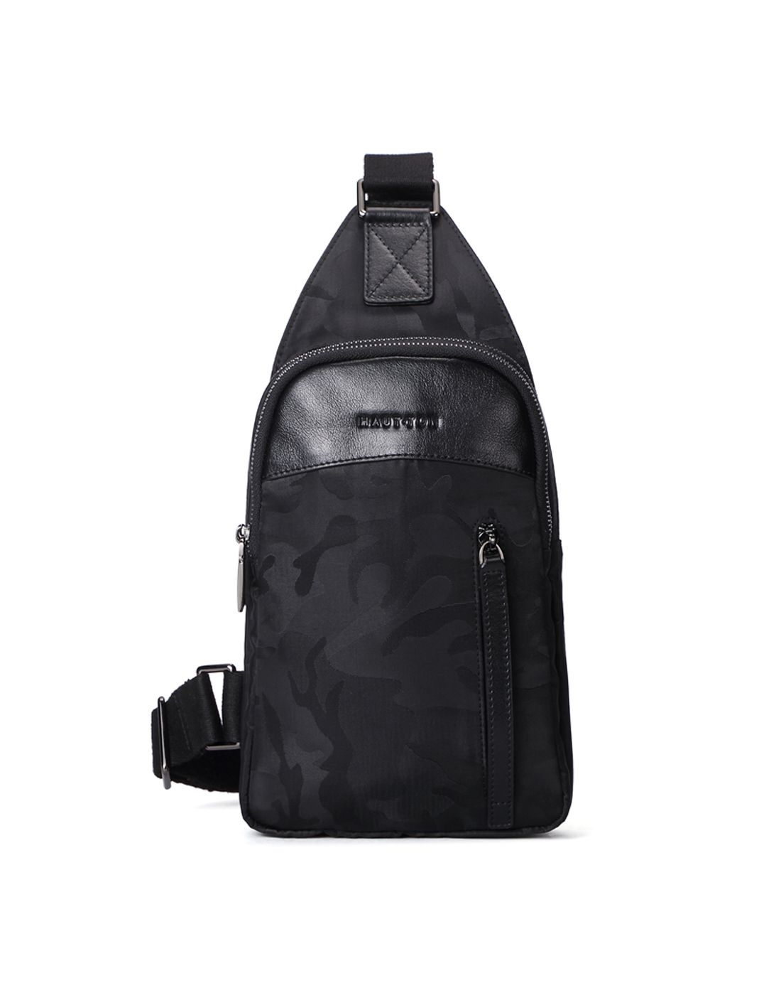 男士防水布运动型胸包