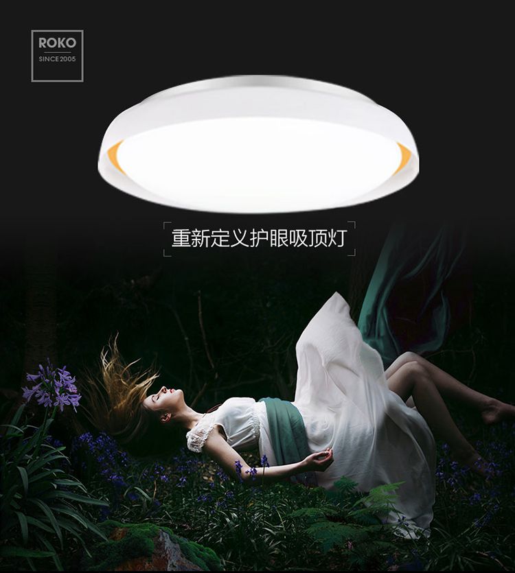 健康护眼个性创意39cm吸顶灯(多款)