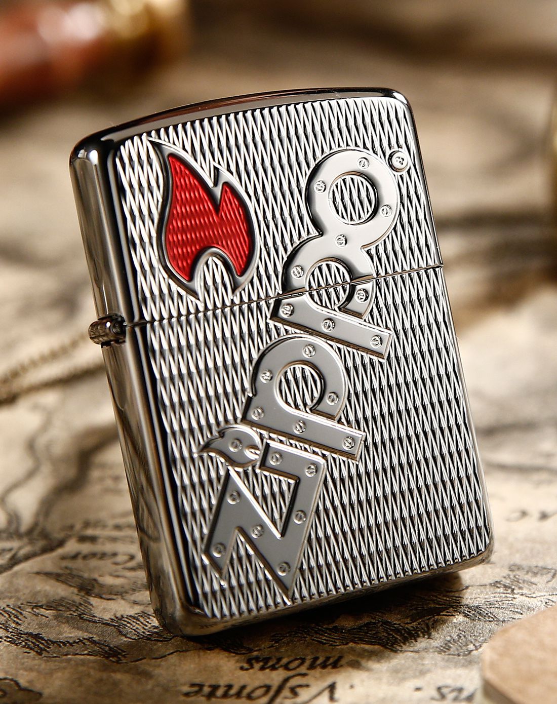 zippo 火焰标志-盔甲常规机
