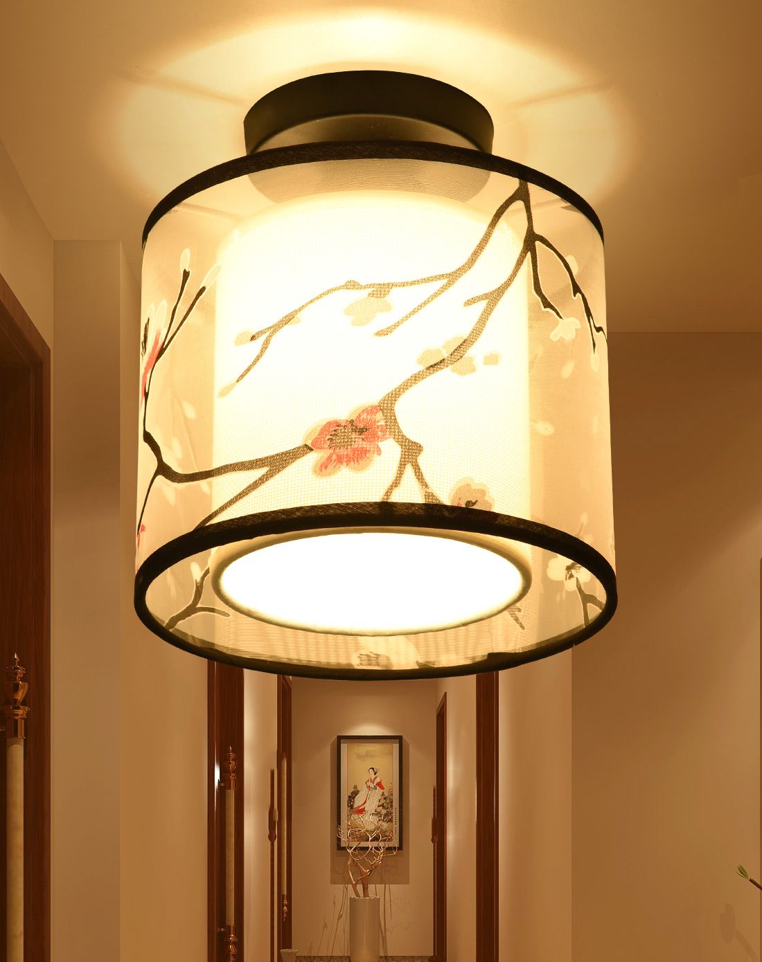 花语呢喃中式过道玄关灯