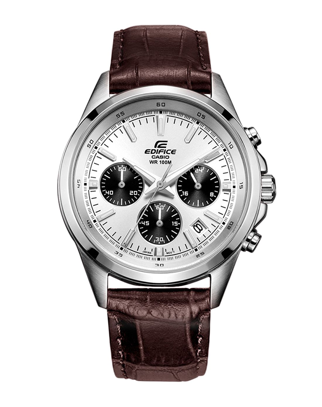 【送礼臻选】casio edifice系列三眼计时石英男士手表