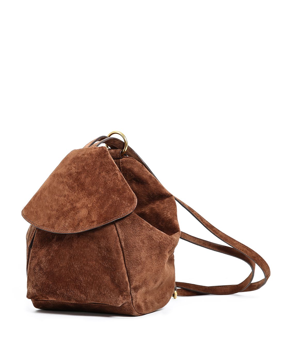 新款猪皮多功能双肩包可单肩宝蓝色