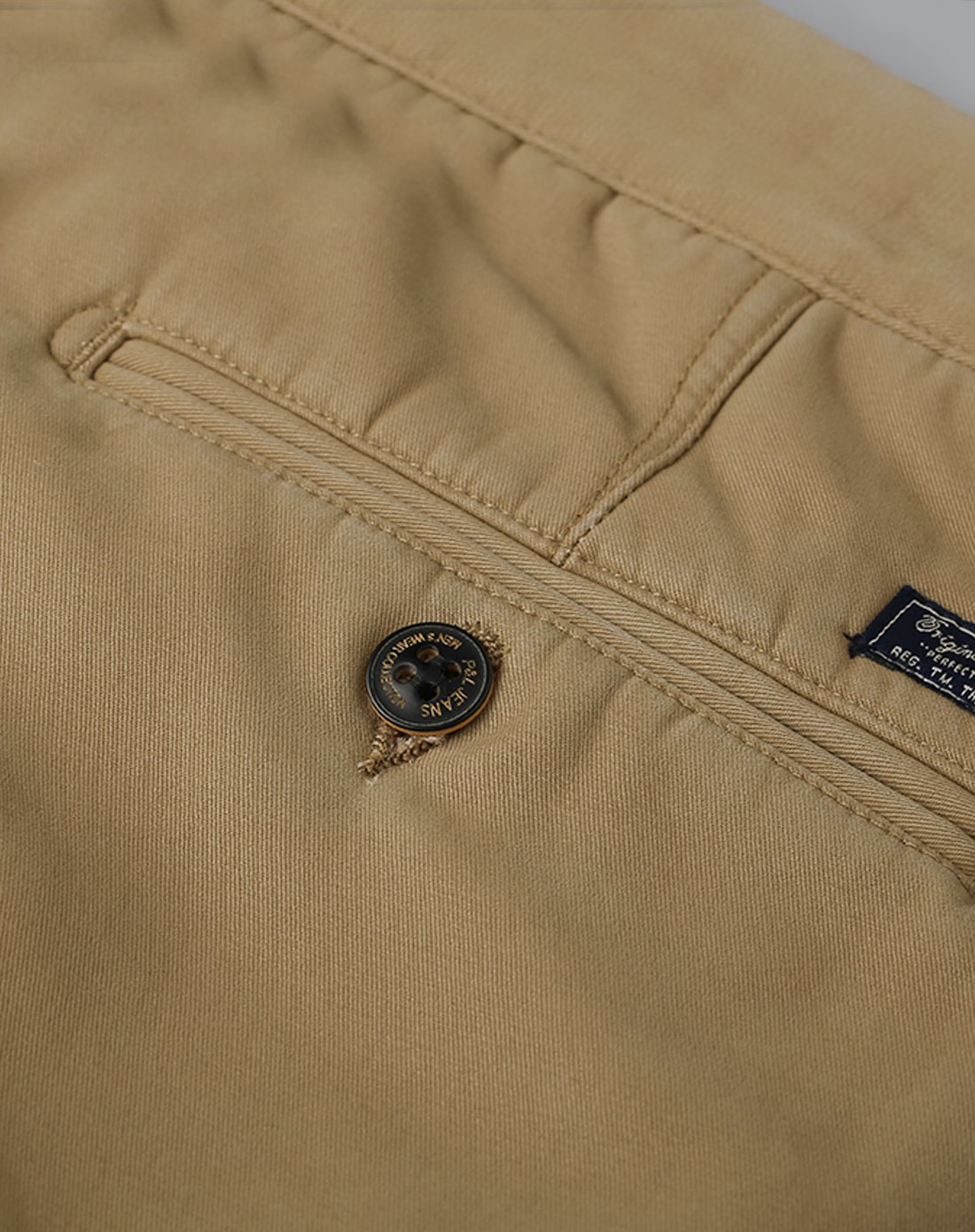 舒适加绒保暖休闲裤深卡其