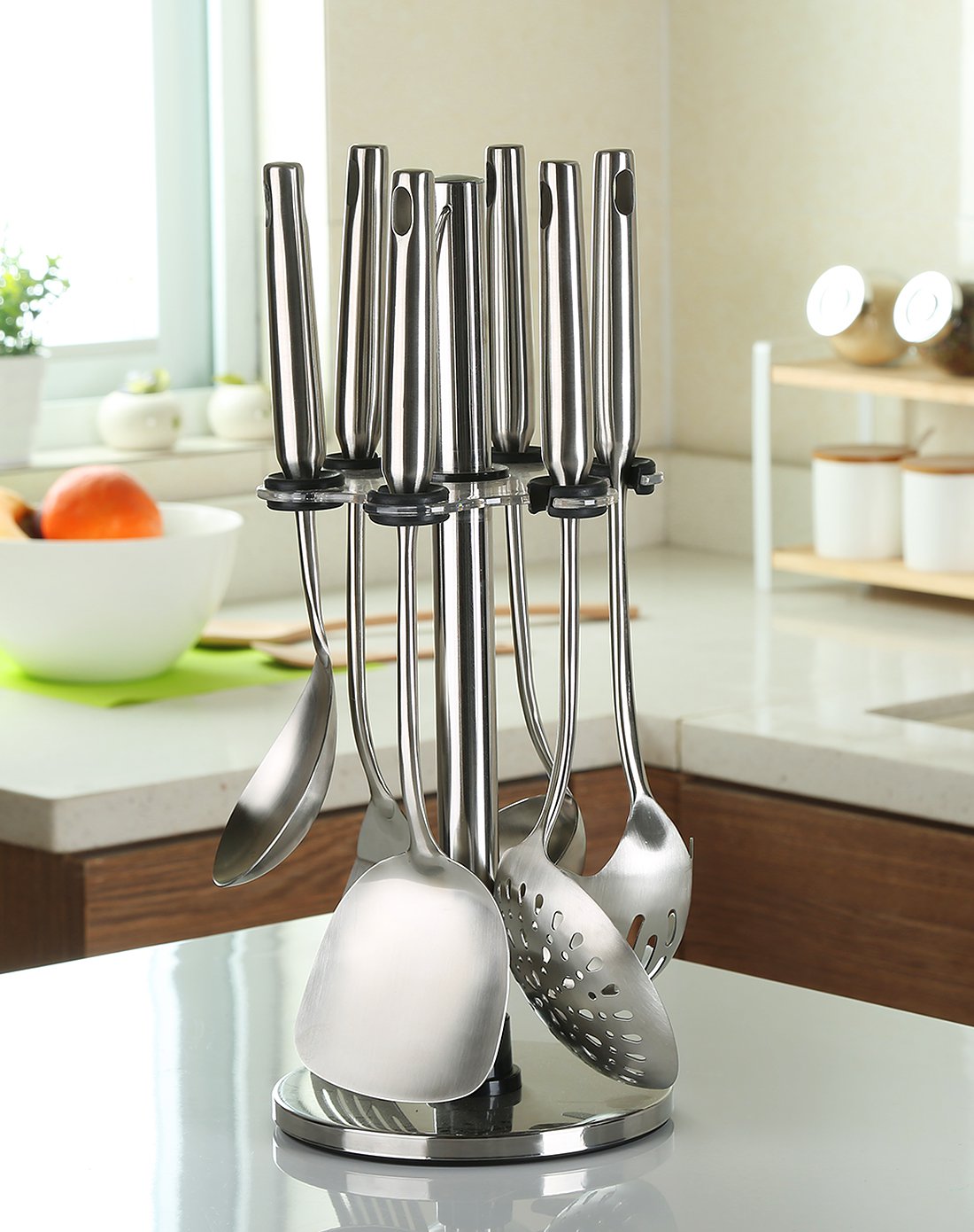 不锈钢厨房锅铲套装炒菜铲子厨具七件套