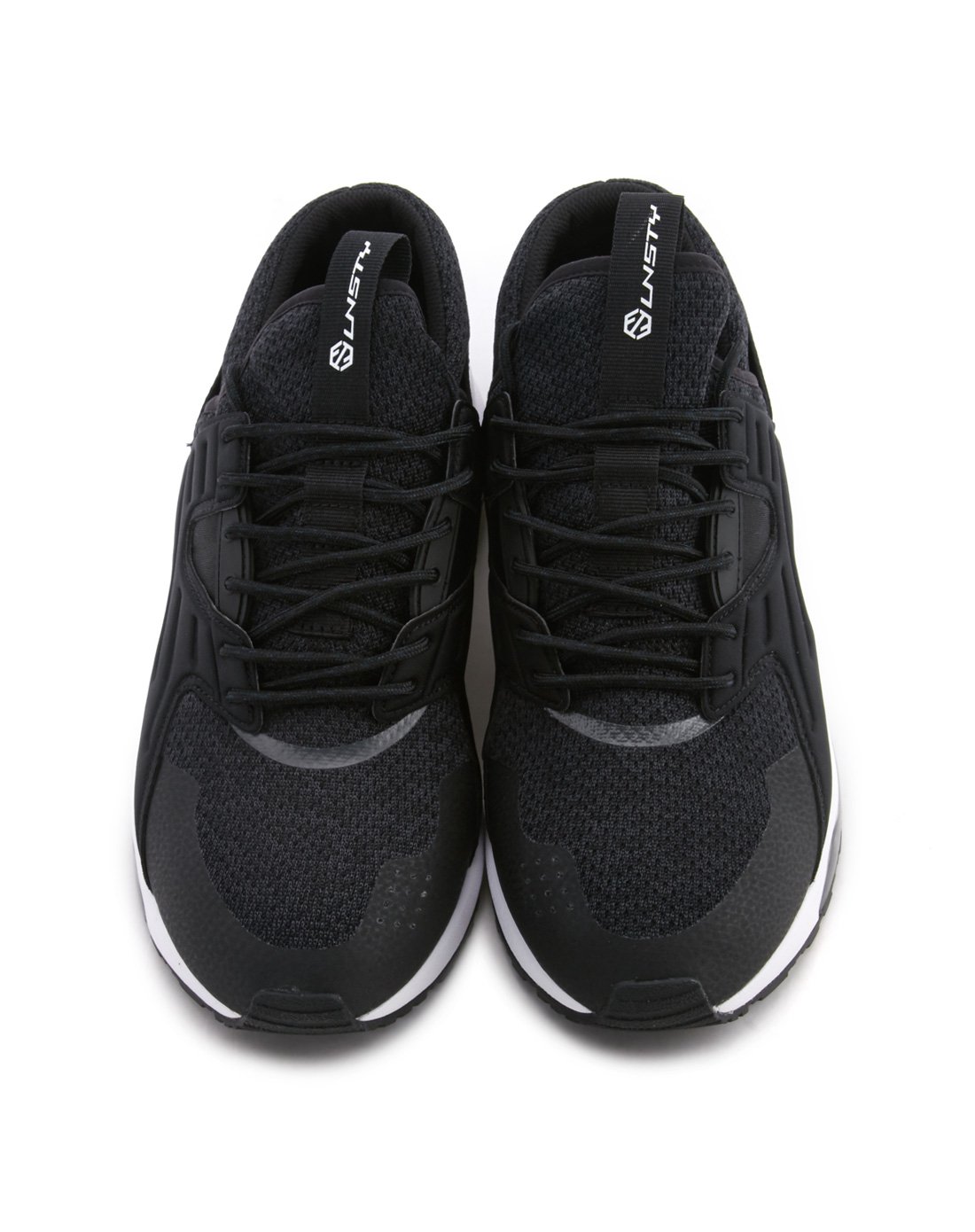 透气缓震 男款黑色运动鞋 运动时尚系列