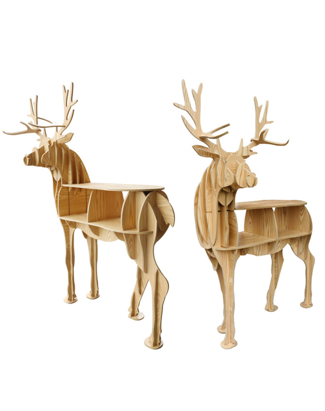 收纳生活新主张—奕辰diy家具专场直发货动物造型玄关桌书架麋鹿茶几