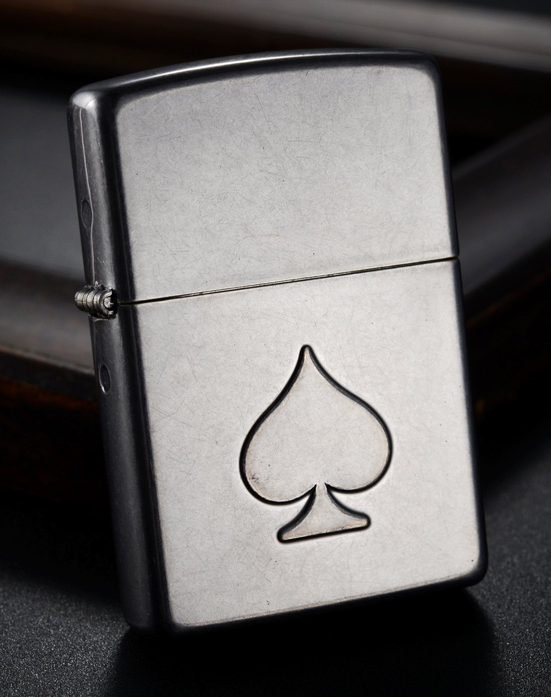 zippo 黑桃图案-冲压常规机