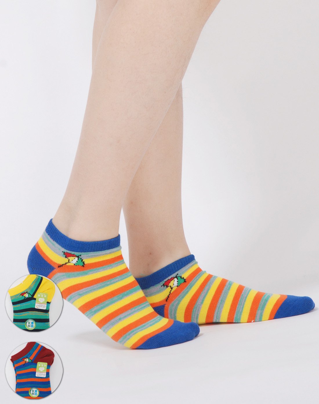 美国花雨伞男女内衣女款袜子6双装颜色随机90120t022_唯品会