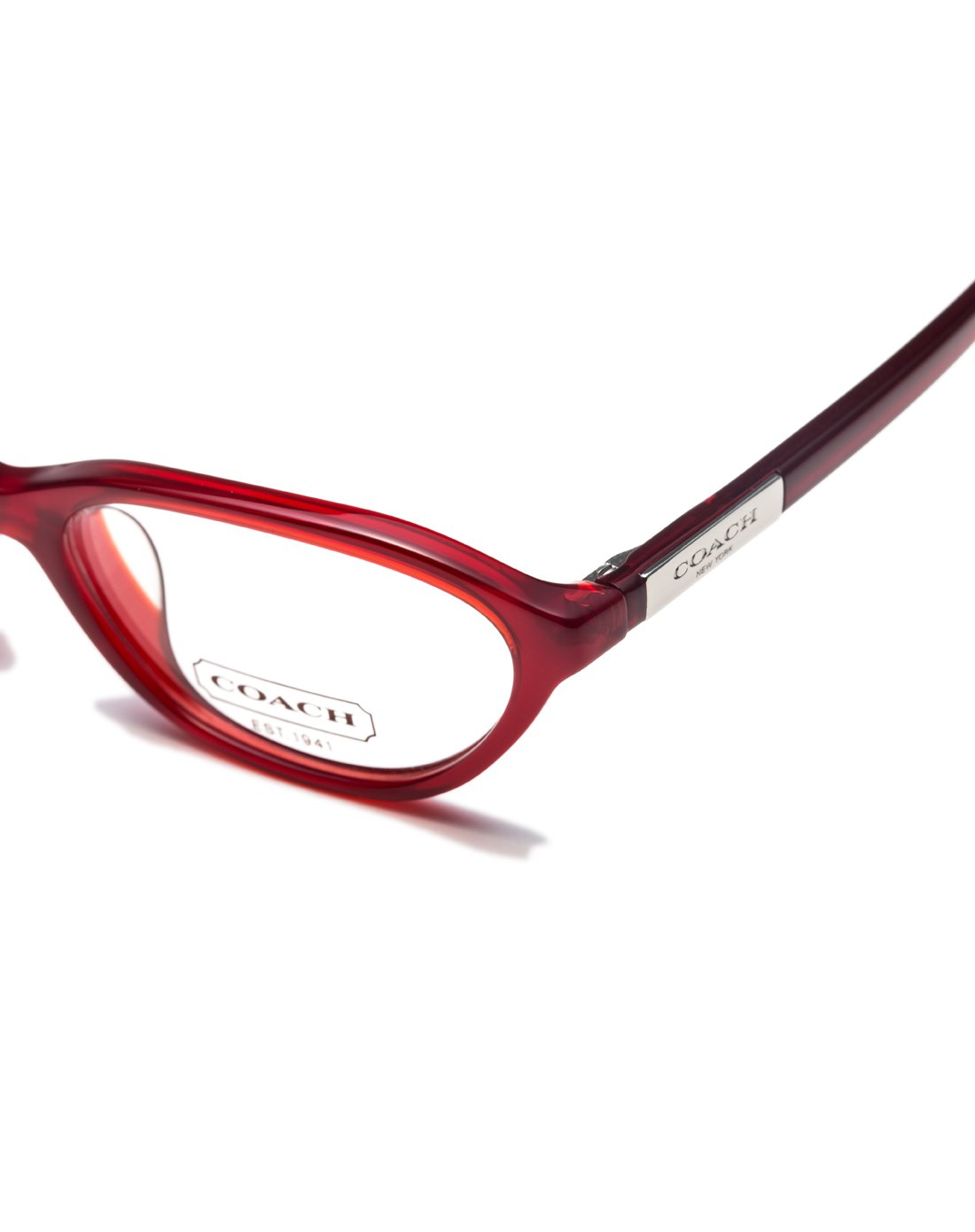 宝岛眼镜特卖旗舰店蔻驰优雅气质系列光学框红色hc-6046f-5029-52