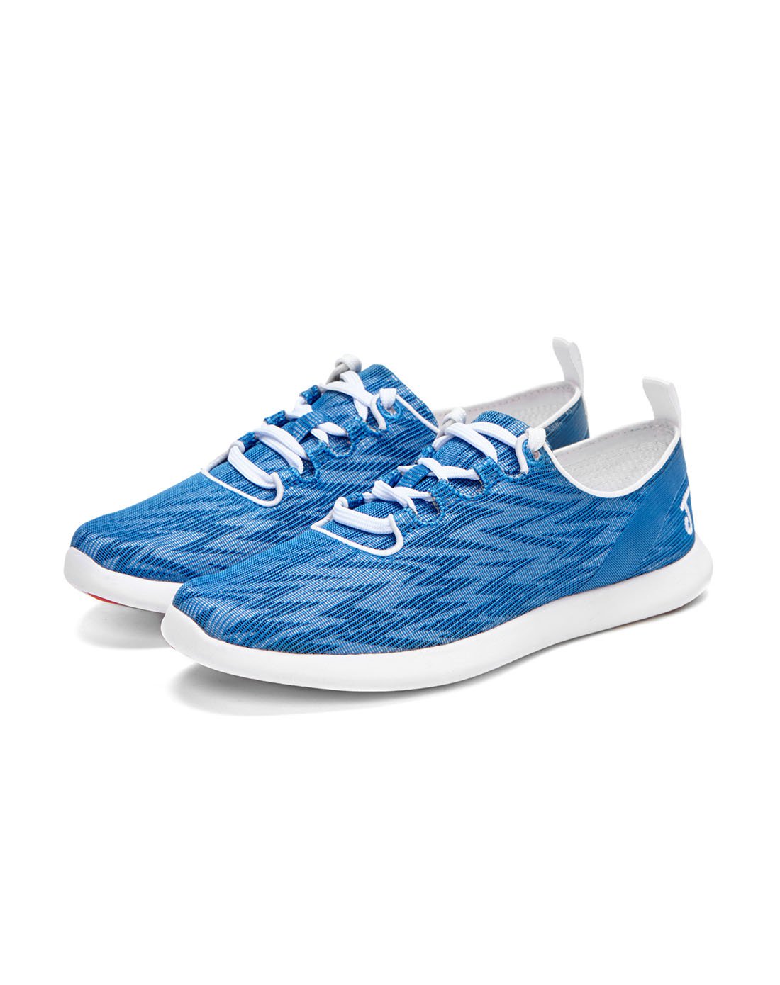 女款织物休闲运动女城市漫步鞋蓝色