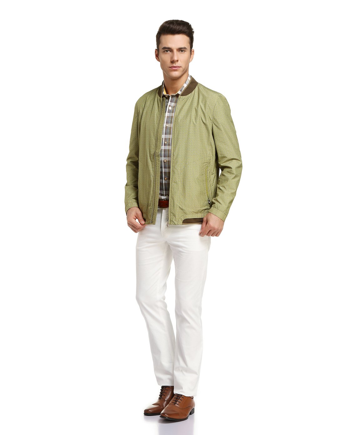 威利wielii男装专场 时尚个性长袖茄克