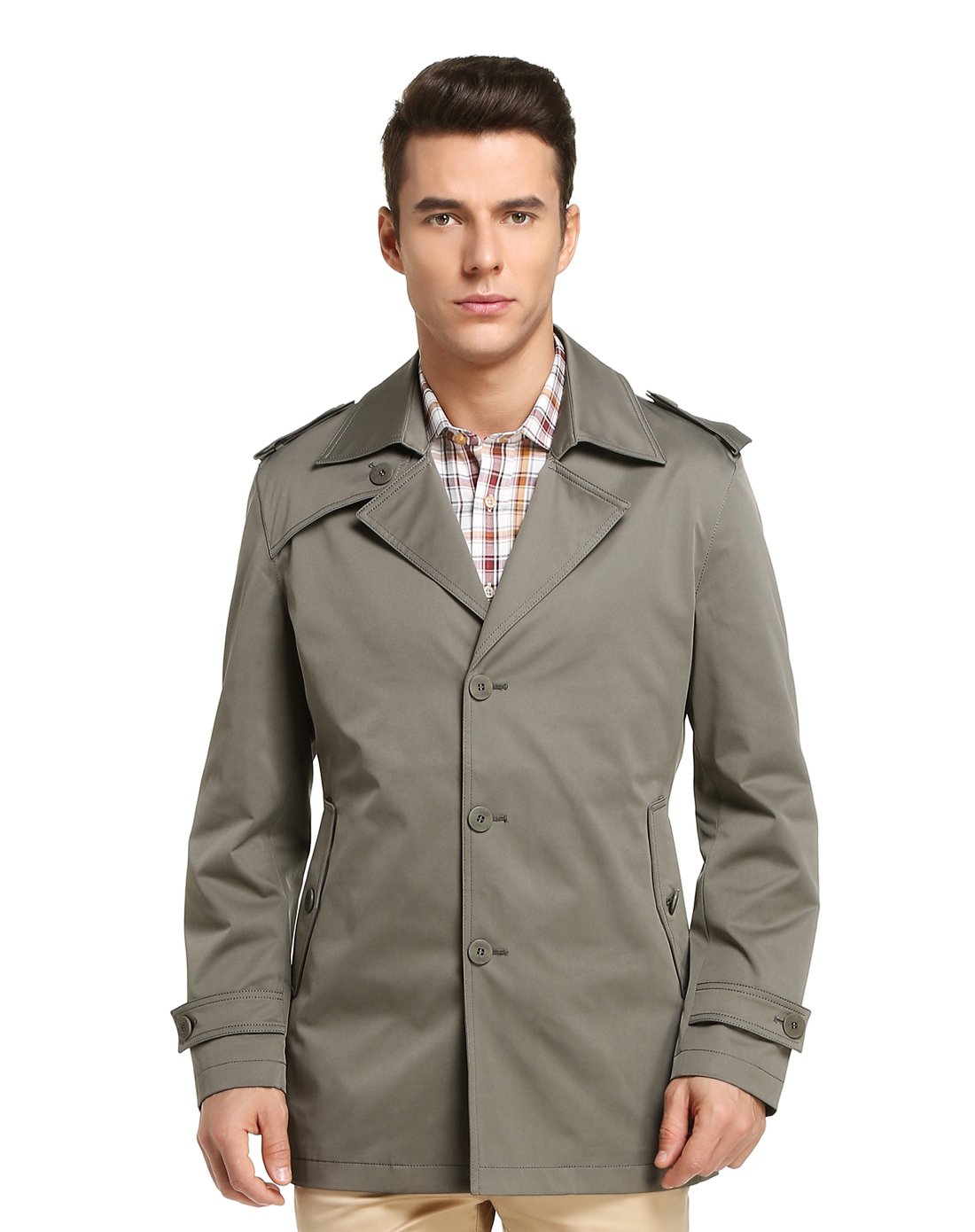 秋季品类日-威利wielii男装专场 帅气时尚长袖风衣