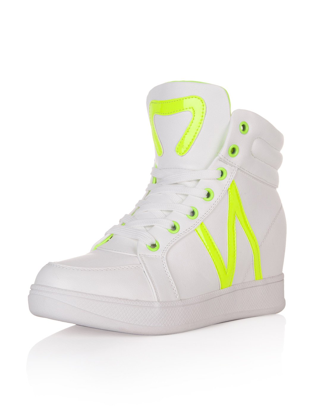 毅雅yiya白色高帮简约舒适单鞋白色qd5pp102805_唯品会