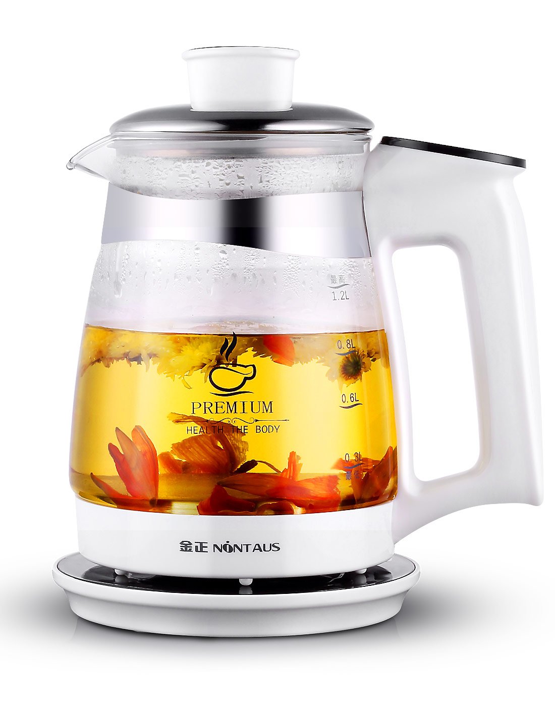 金正nintaus电器专场 金正jzw-1212e手柄触屏版智能养生壶