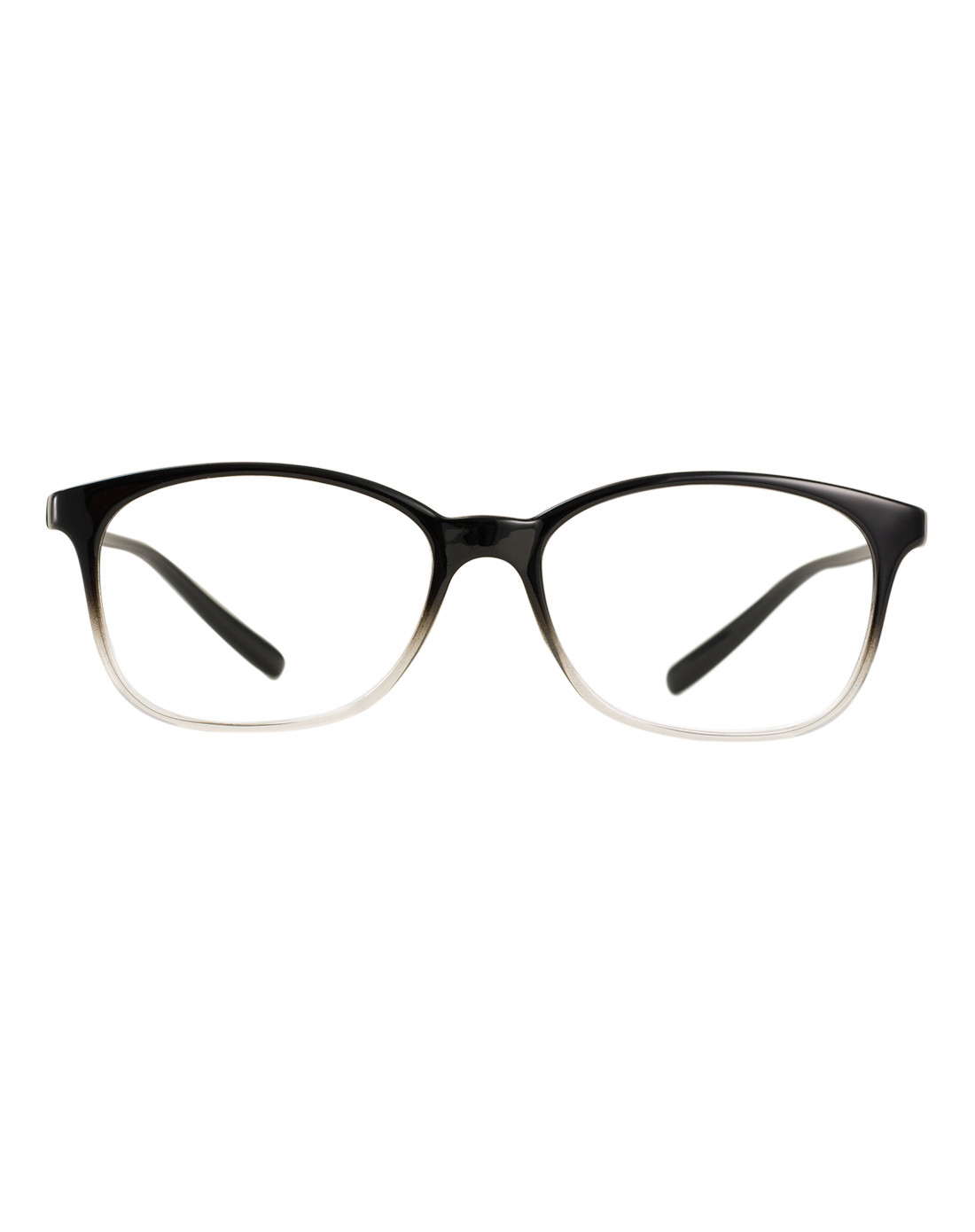 音米【人气新品】超轻渐变眼镜框黑白渐变