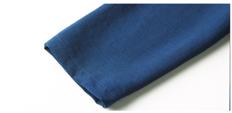 纯色套装藏青色