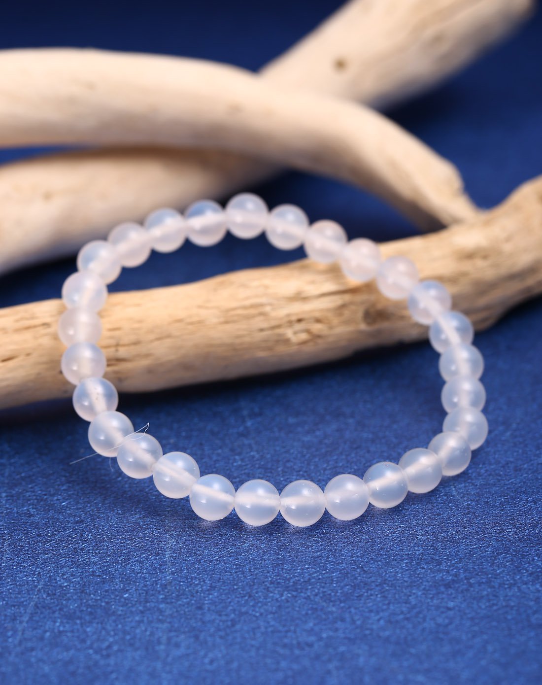 hwsa 海洋玉髓手串附证书