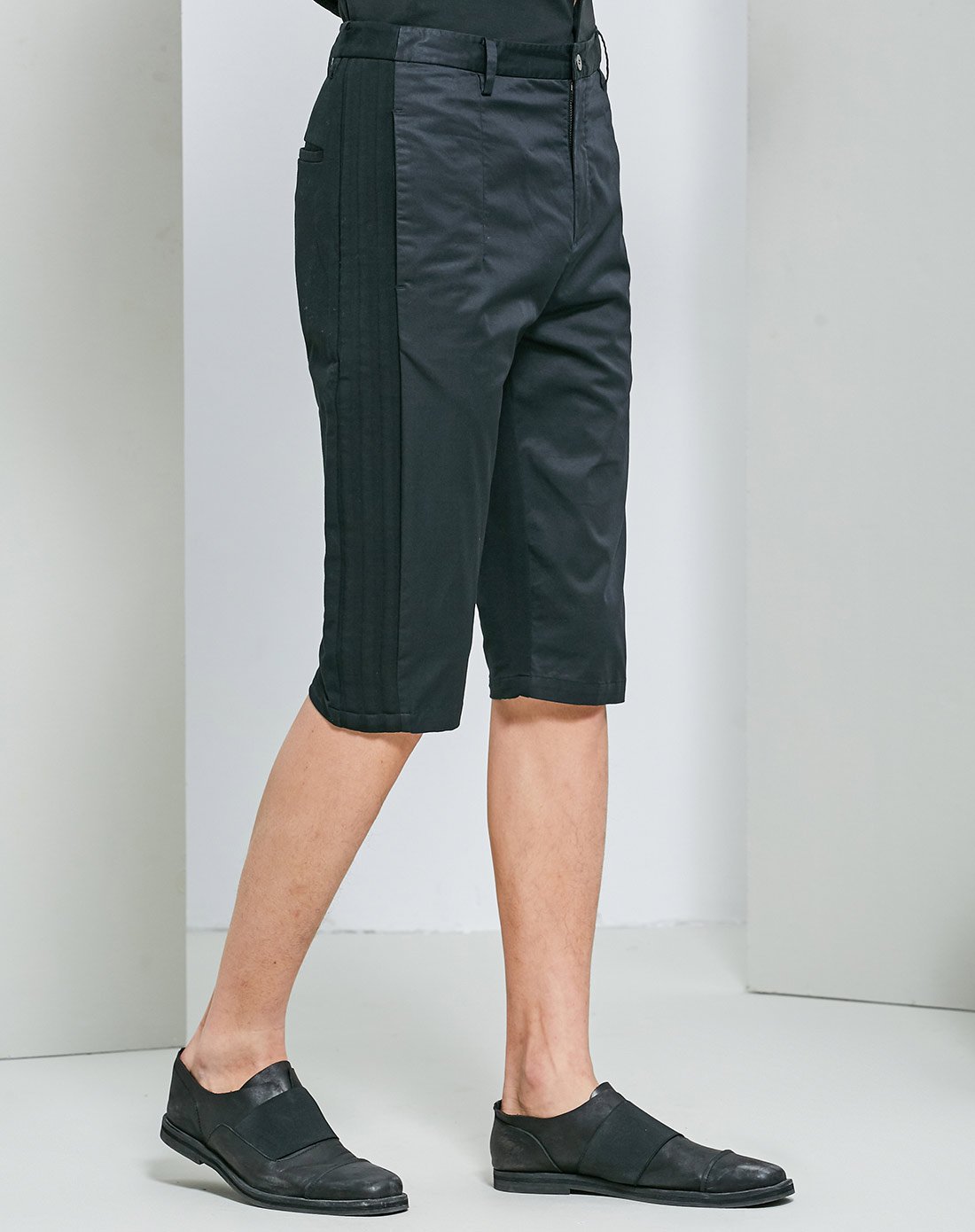 修身休闲五分裤中裤