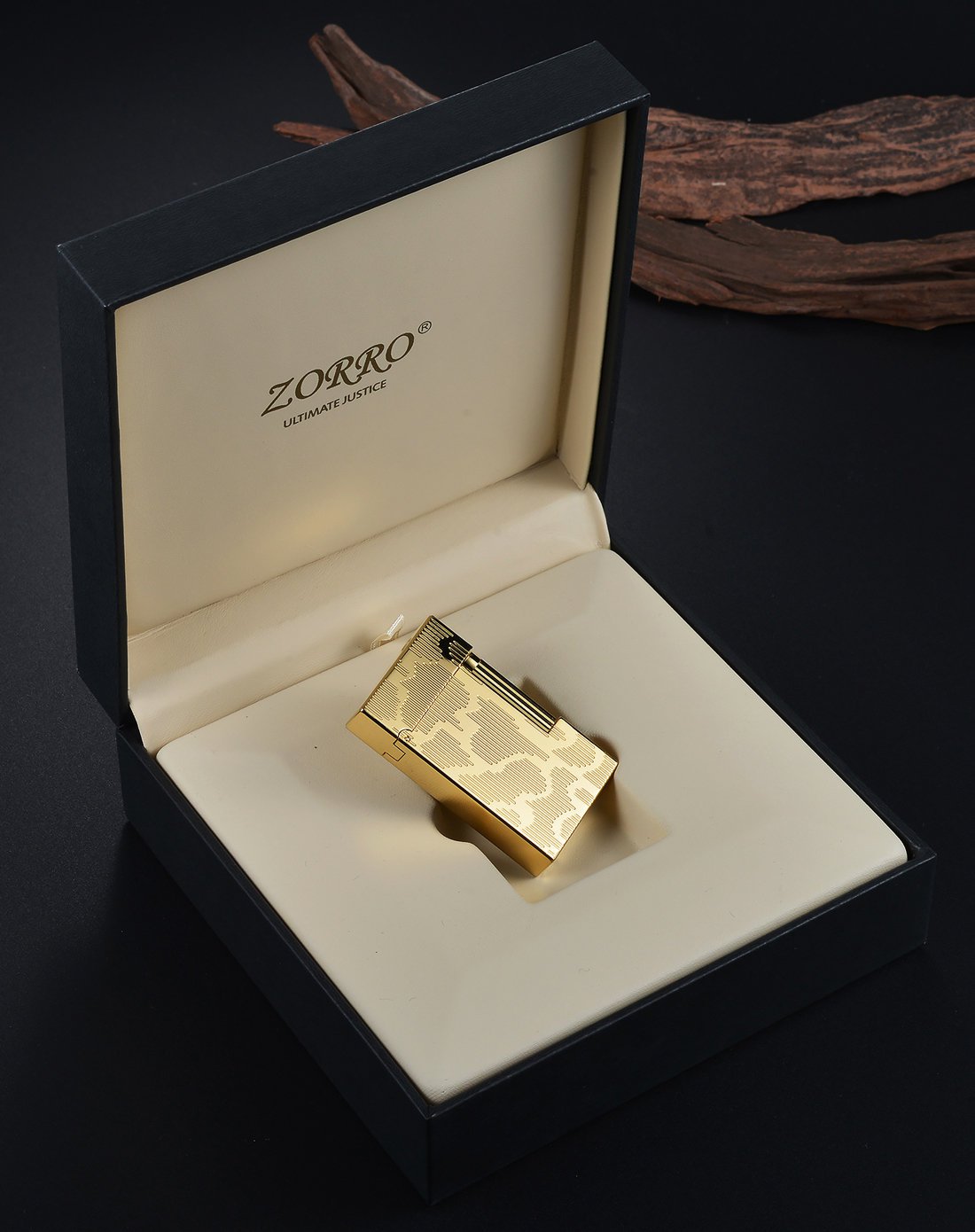 zorro/真金完美/男士礼品/创意/充气打火机 礼物