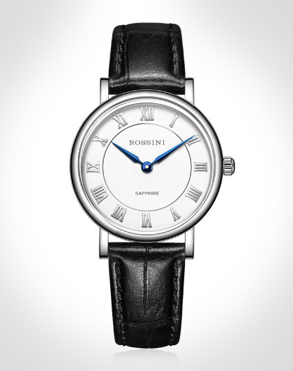 罗西尼 时尚魅力简约皮带石英女表516728