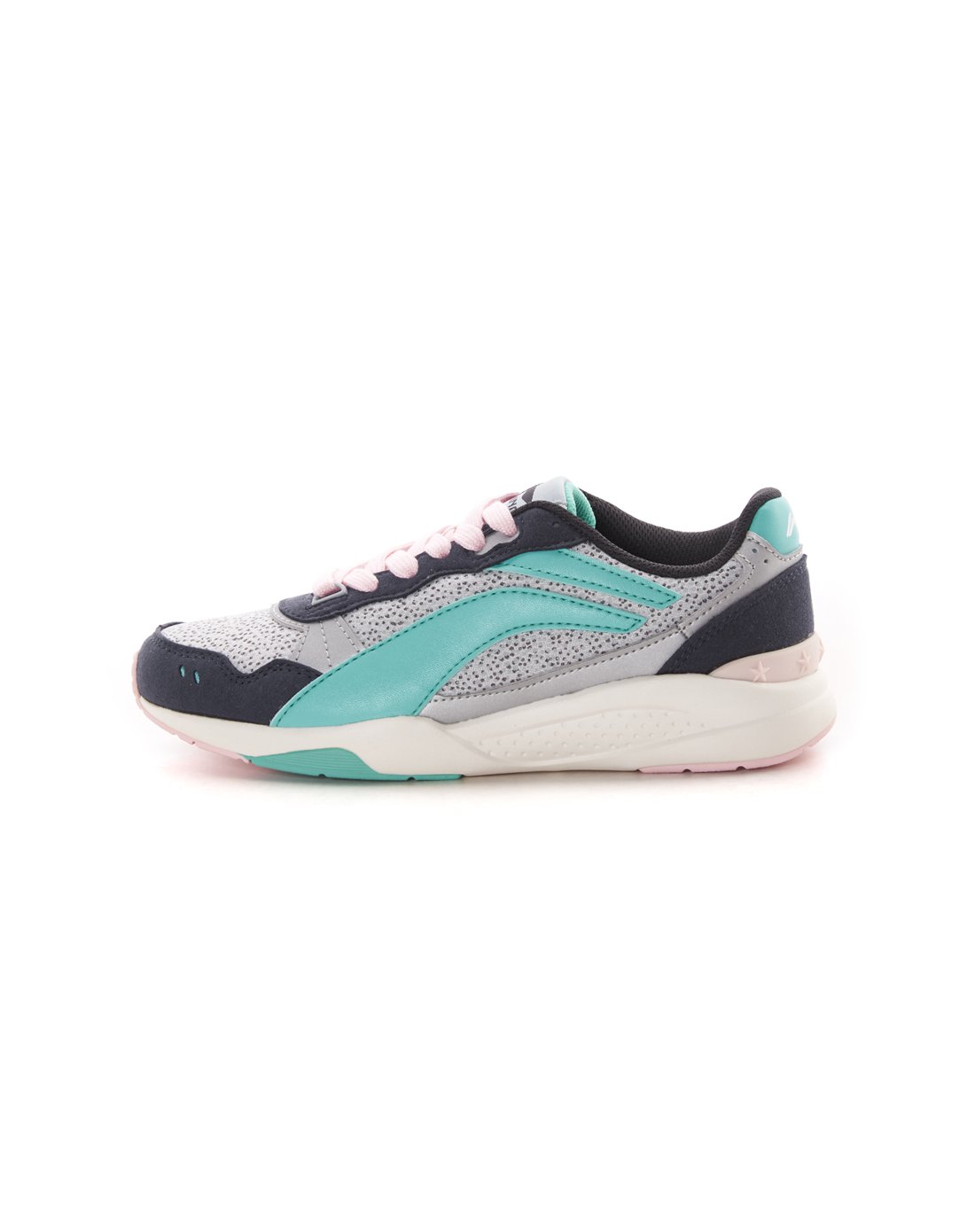 李宁li-ning轻盈运动耐磨缓震 女款绿色运动鞋 运动生活系列alck074-4