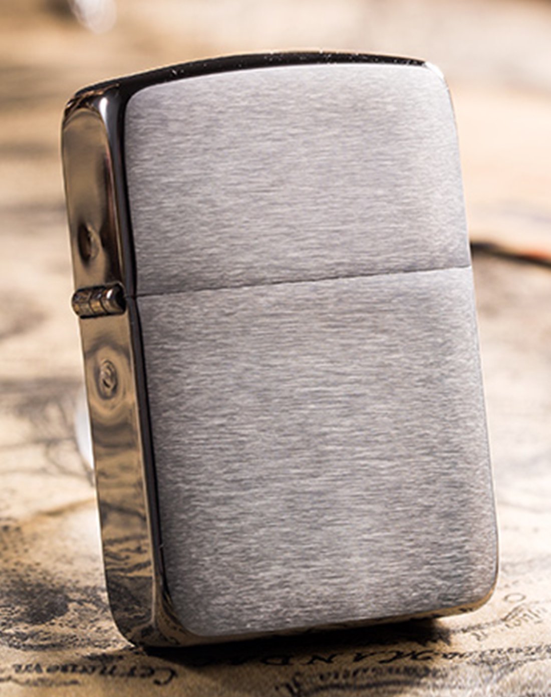 zippo打火机专场美国原装正版芝宝 拉丝光板-经典简约防风煤油1941