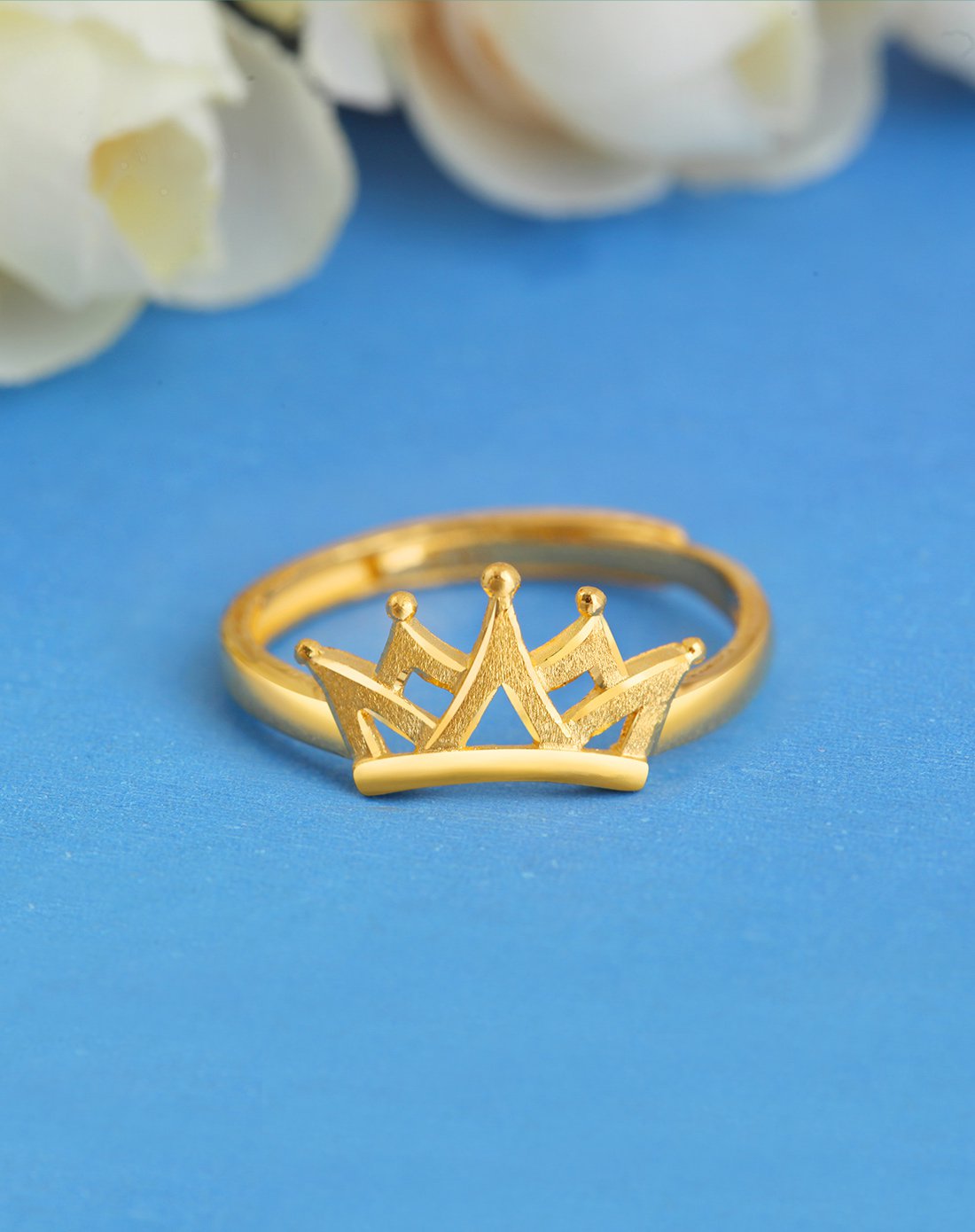 兆亮 精品足金新品加冕戒指