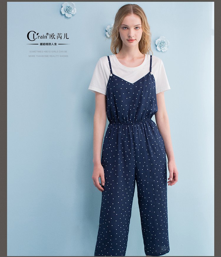 olrain学院风休闲连体裤07xkd510521_唯品会