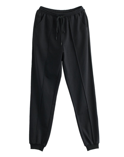 文艺休闲哈伦扎脚裤