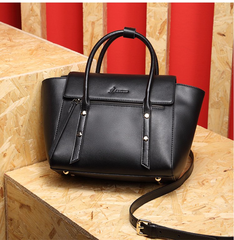 阿尔皮纳袋鼠牛皮时尚手提翅膀手提单肩斜挎包小方包