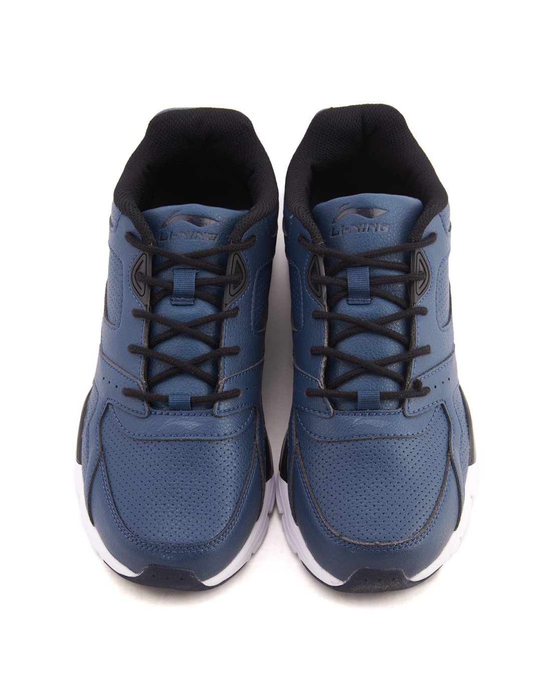 李宁li-ning运动有型耐磨缓震 男款蓝色运动鞋 都市轻运动系列acgk083