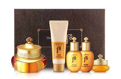 拱辰享气韵生眼霜礼盒5件套(104ml)