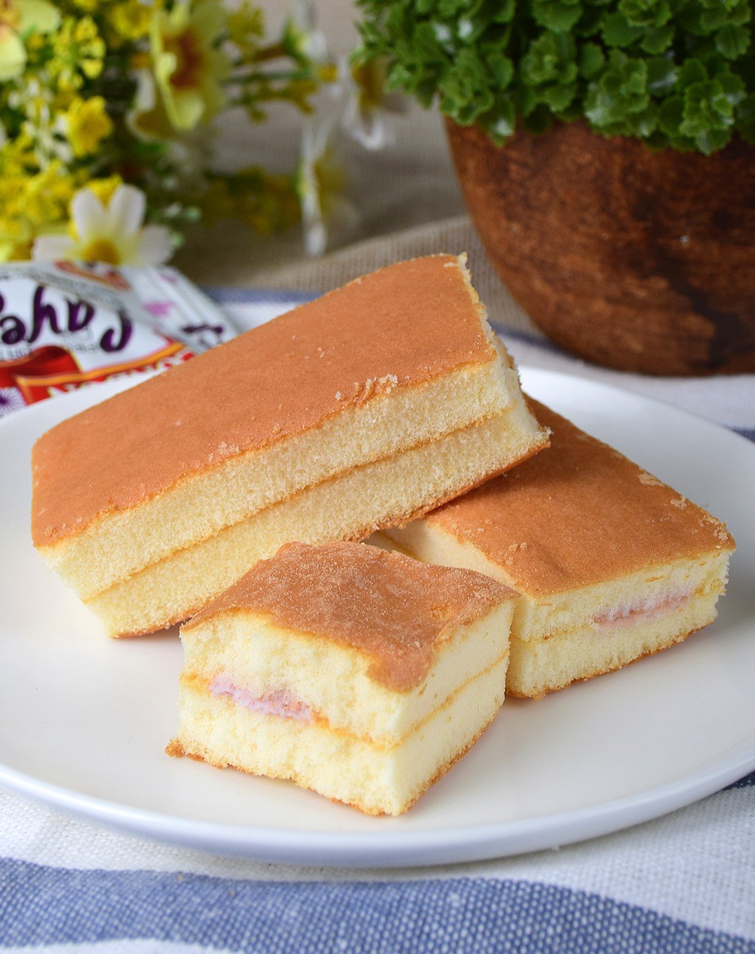 马来西亚 蓝莓味夹心蛋糕360g