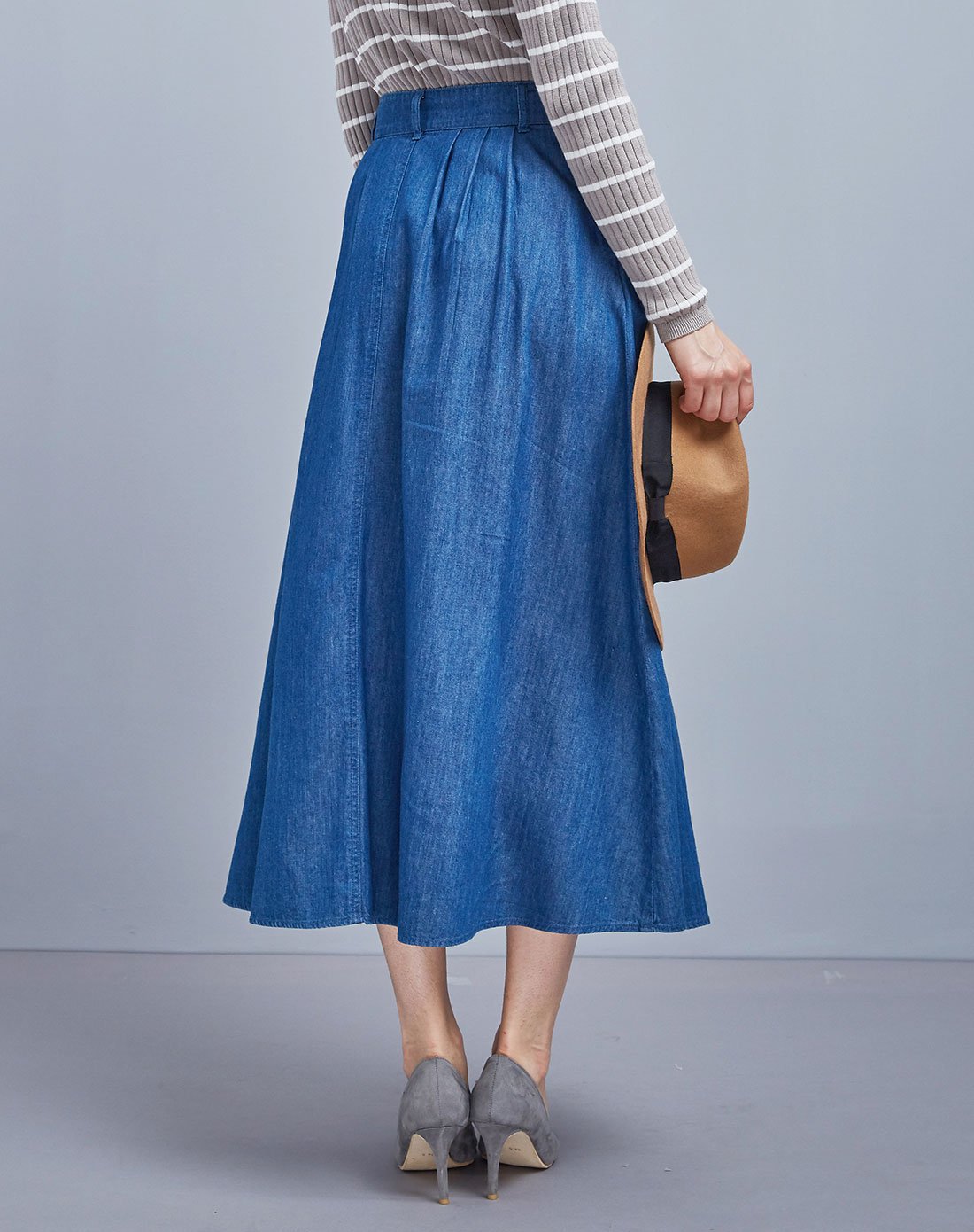 牛仔纯棉半身裙