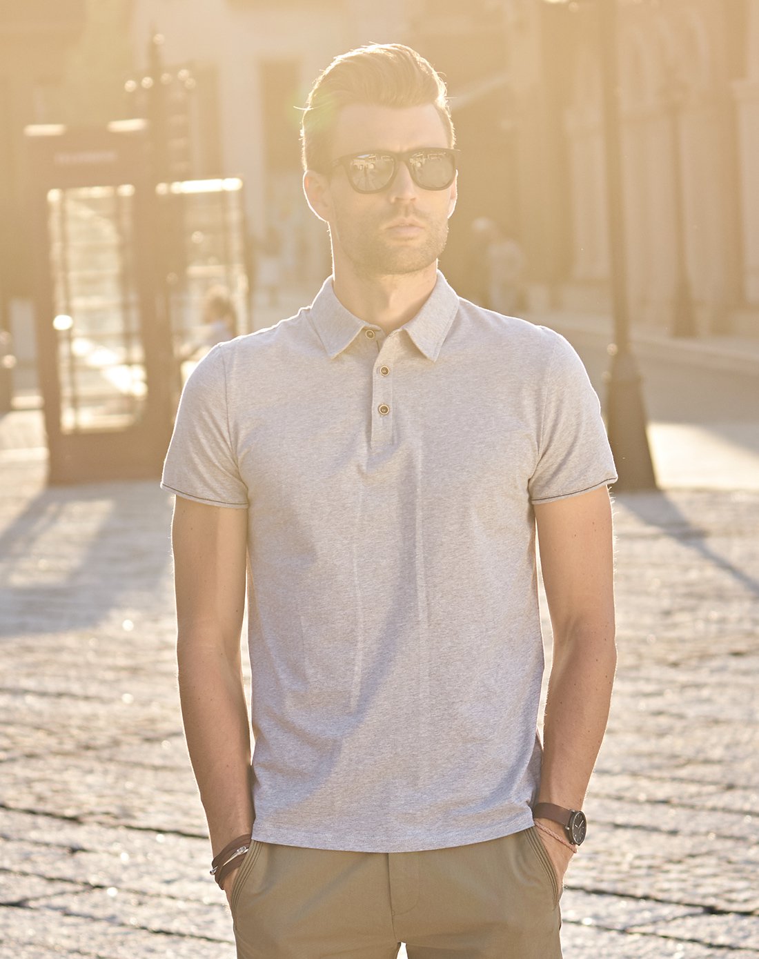 衣"促"即发 男装英爵伦 男式polo衫短袖海军保罗衫夏季翻领t恤英伦风