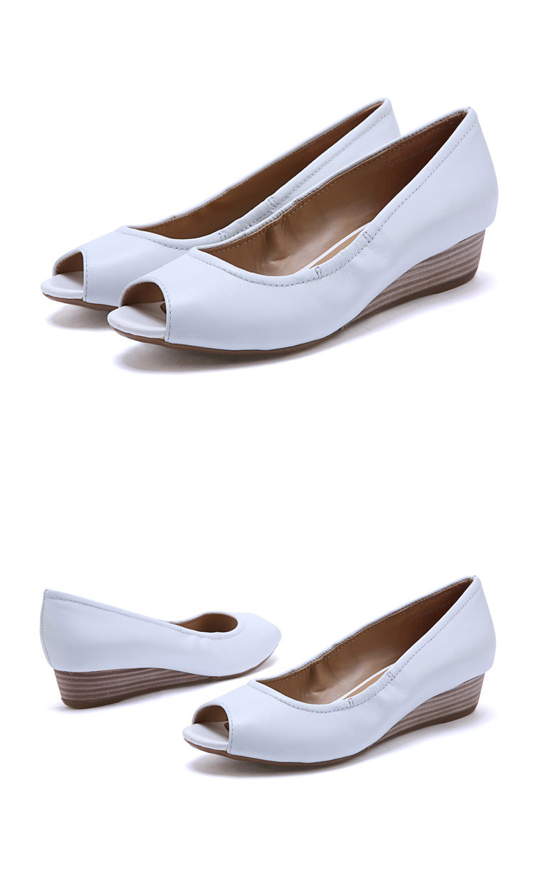 naturalizer娜然 春夏中跟女鞋鱼嘴鞋