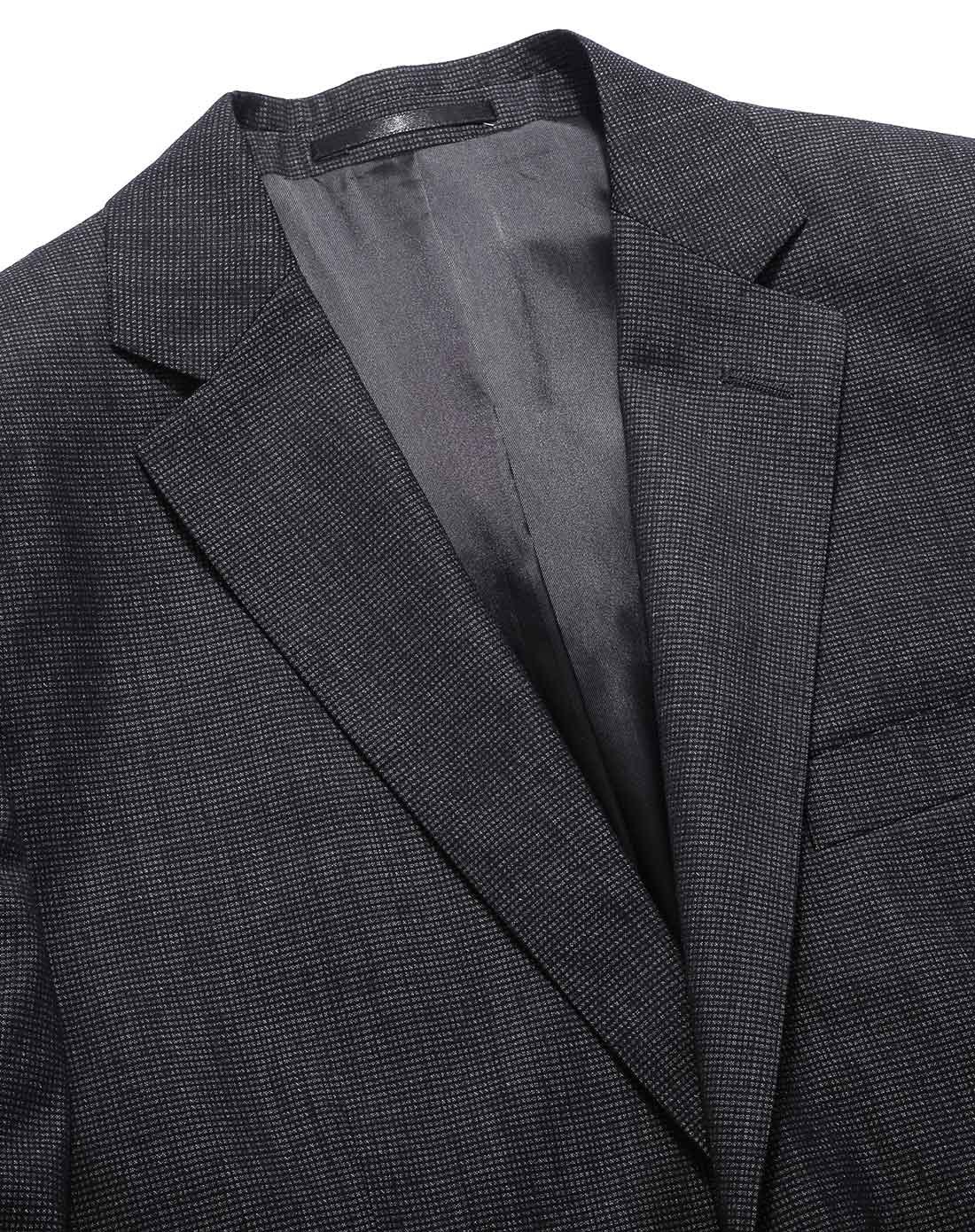 时尚商务立挺舒适毛料西服套装