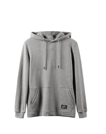 英爵伦时尚帅气舒适面料秋季新品男生连帽卫衣