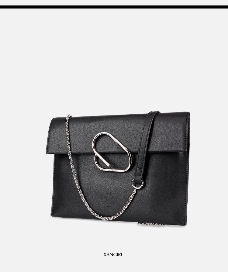 休闲优雅拉链二层牛皮中包女款手拿包