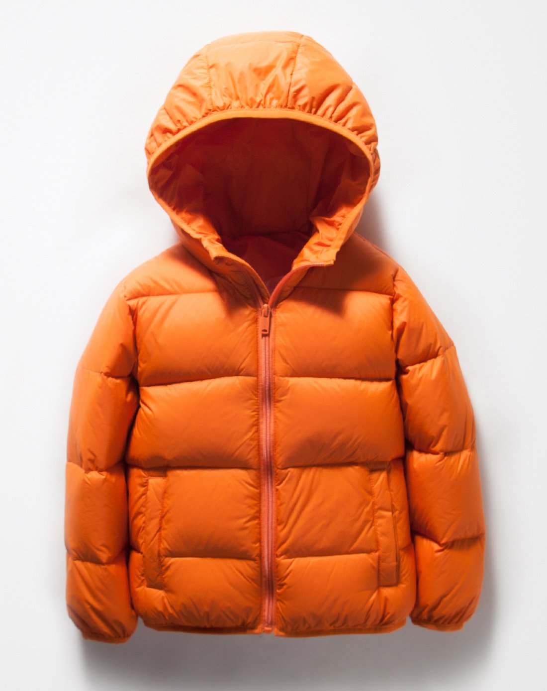 男童装尼丝纺面料90白鸭绒短款儿童羽绒服