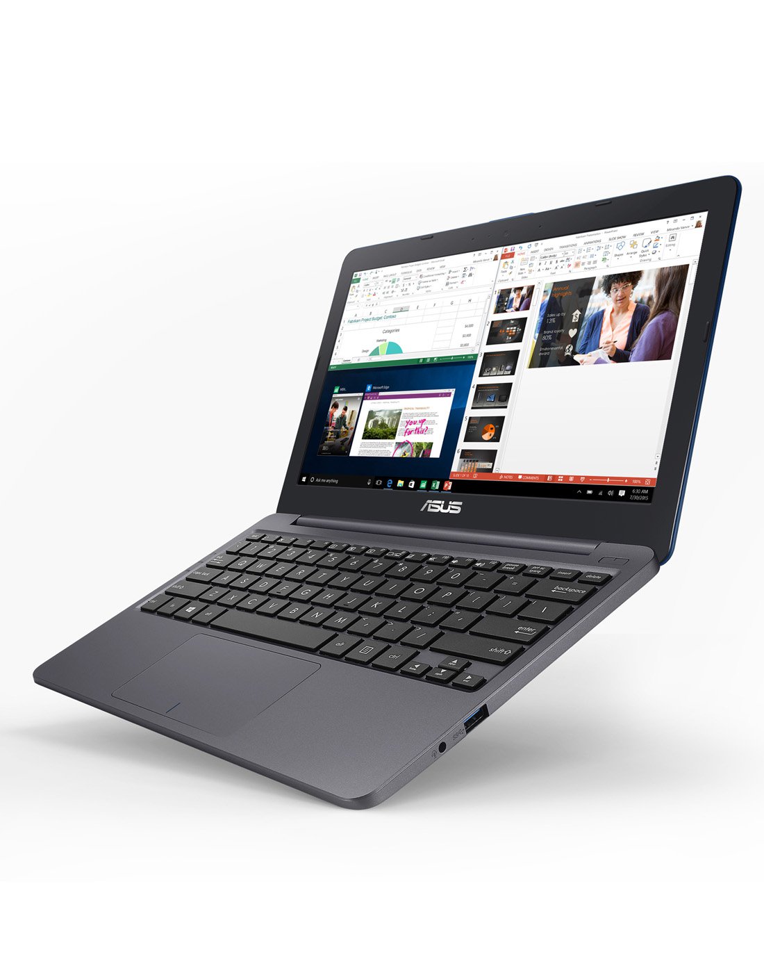 华硕asus电脑特卖旗舰店e203na多彩双核思聪本 单品e203na3350单品