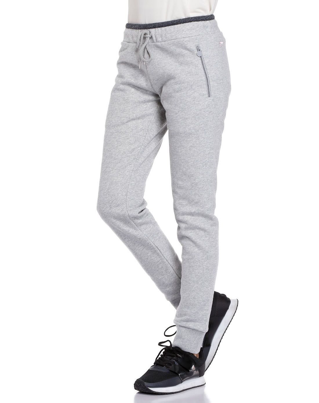 李宁li-ning 轻便舒适 女款花灰卫裤 运动生活系列