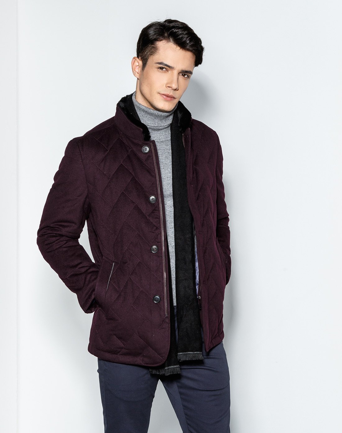 冬装 帅气休闲男士羽绒服